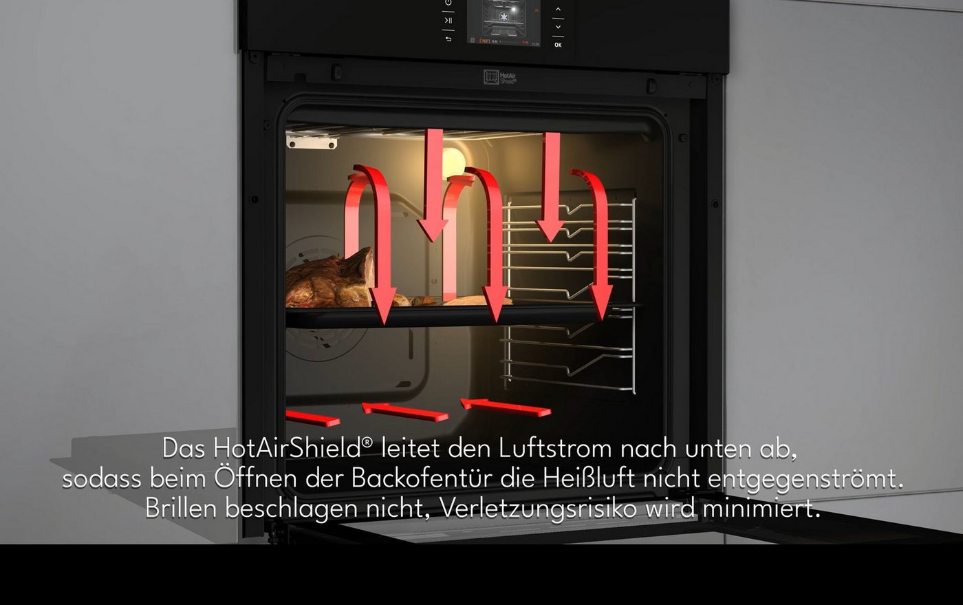 Daewoo Elektro-Herd-Set 73 L Hydrolyse SoftClosing + Kochfeld 60 cm Glaskeramik Touch Schwarz, mit Nachrüstbar, Hydrolyse Bild 5