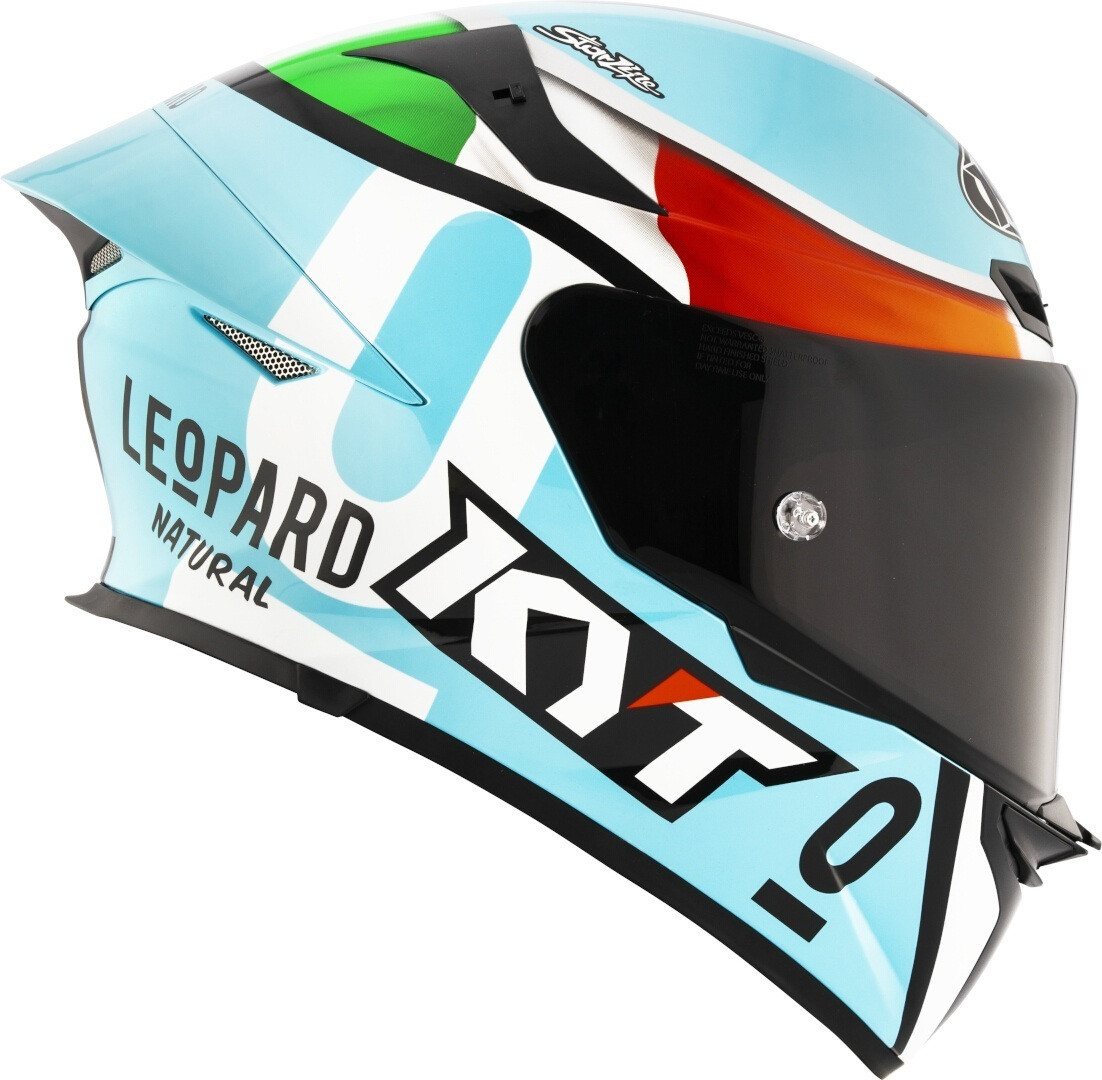 KYT Motorradhelm TT-Revo Leopard Replica Helm, Pinlock Bild 4