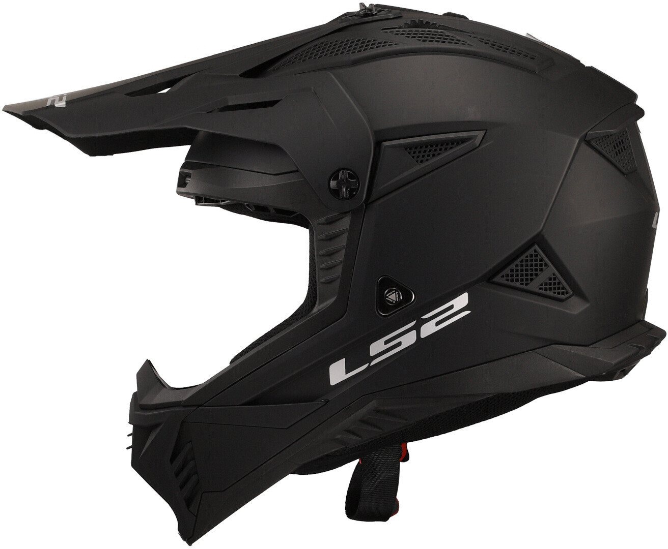 LS2 Motocrosshelm MX708 Fast II Solid Motocross Helm, Notfallsystem-polsterung (eqrs) Bild 3