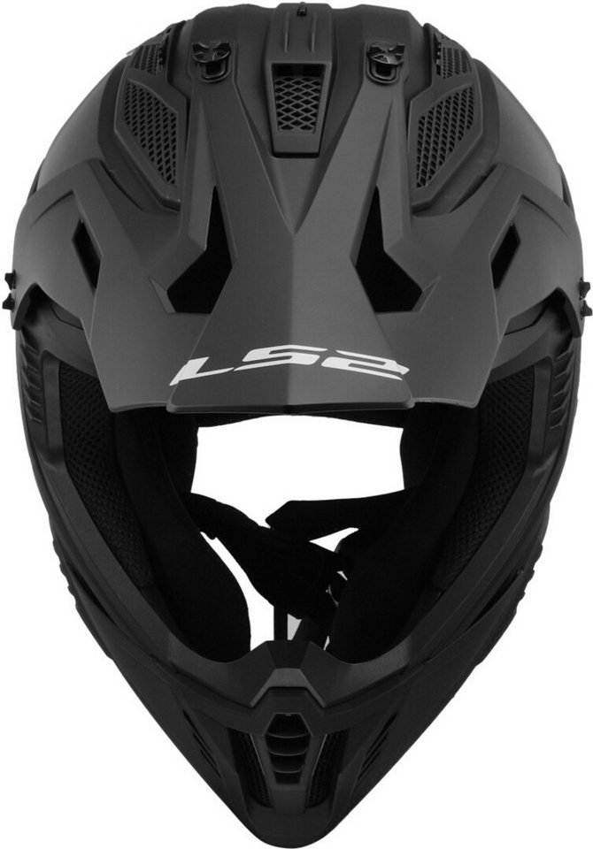 LS2 Motocrosshelm MX708 Fast II Solid Motocross Helm, Notfallsystem-polsterung (eqrs) Bild 4