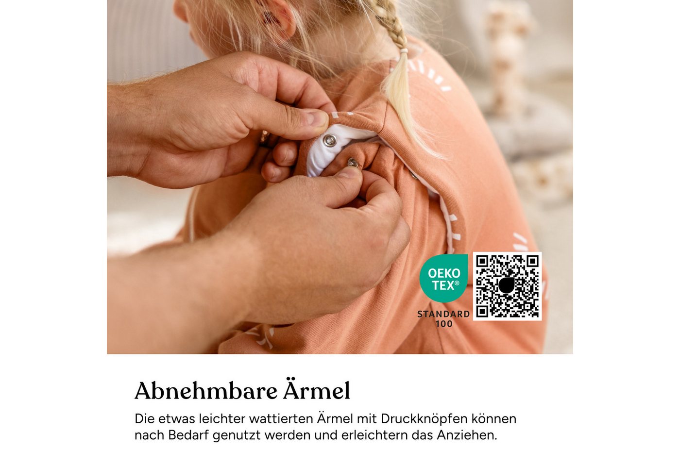 Ehrenkind Babyschlafsack Winterschlafsack mit Beinen 3.5 TOG (OEKO-TEX® STANDARD 100, Bio-Baumwolle, 3.5 TOG, Schlafsack mit Beinen), mit umklappbaren Fußbündchen