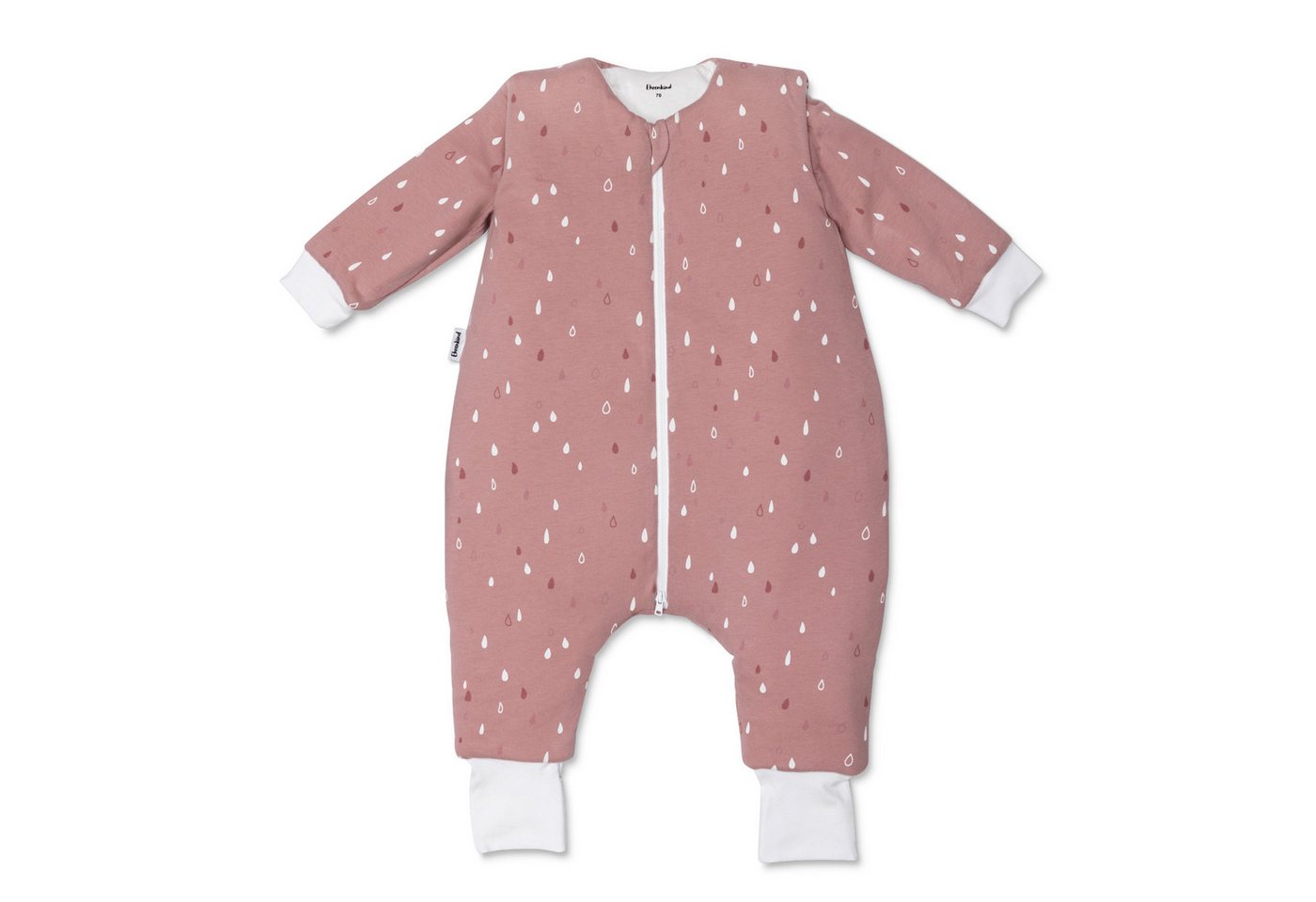 Ehrenkind Babyschlafsack Winterschlafsack mit Beinen 3.5 TOG (OEKO-TEX® STANDARD 100, Bio-Baumwolle, 3.5 TOG, Schlafsack mit Beinen), mit umklappbaren Fußbündchen Bild 5