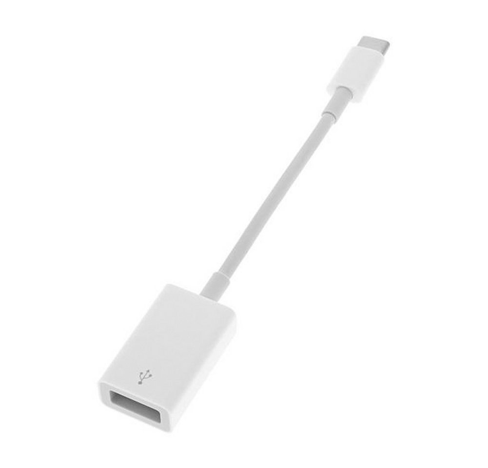 Bolwins H24 Adapterkabel USB Typ-C auf USB A Buchse Ladekabel MacBook Galaxy USB-Kabel, USB-C 3.1 Stecker, USB-A Buchse (12.5 cm), Datenübertragung, Plug & Play, OTG-fähig