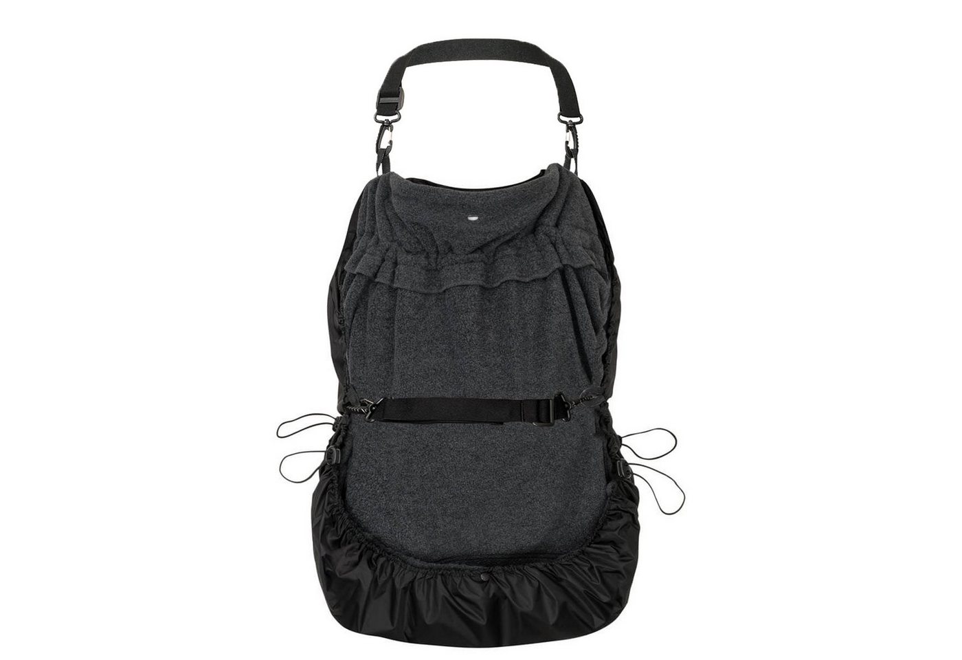 Hoppediz Babytrage Fleece-Cover 3-in-1 mit Regenschutz, Schalkragen & Stulpen Bild 2