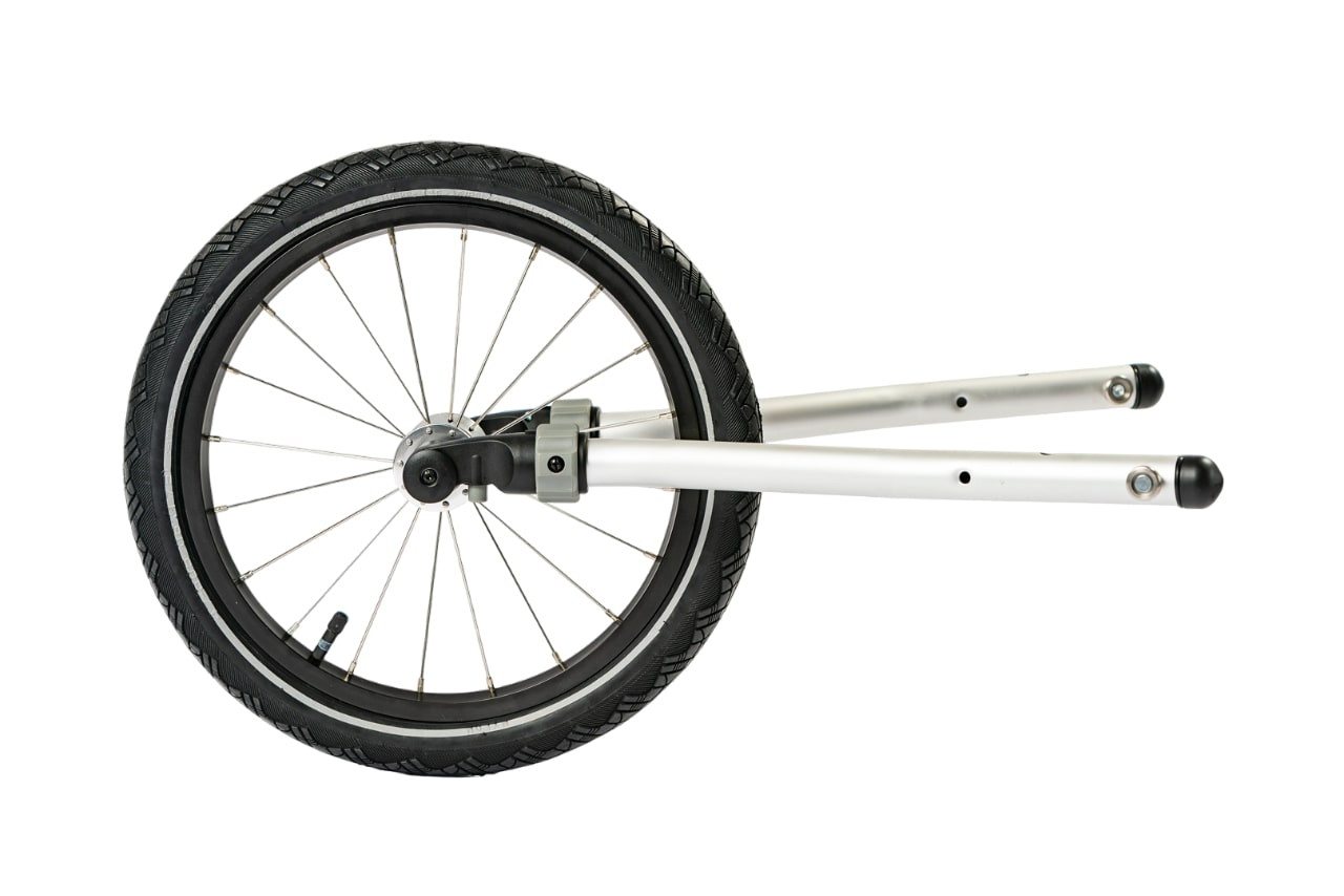 Croozer Fahrradkinderanhänger Jogger-Set für alle Kid Einsitzer, ab Modell 2018
