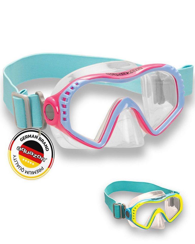 AQUAZON Taucherbrille Starfish Schnorchelbrille Kinder 7-12 Jahre Bild 4