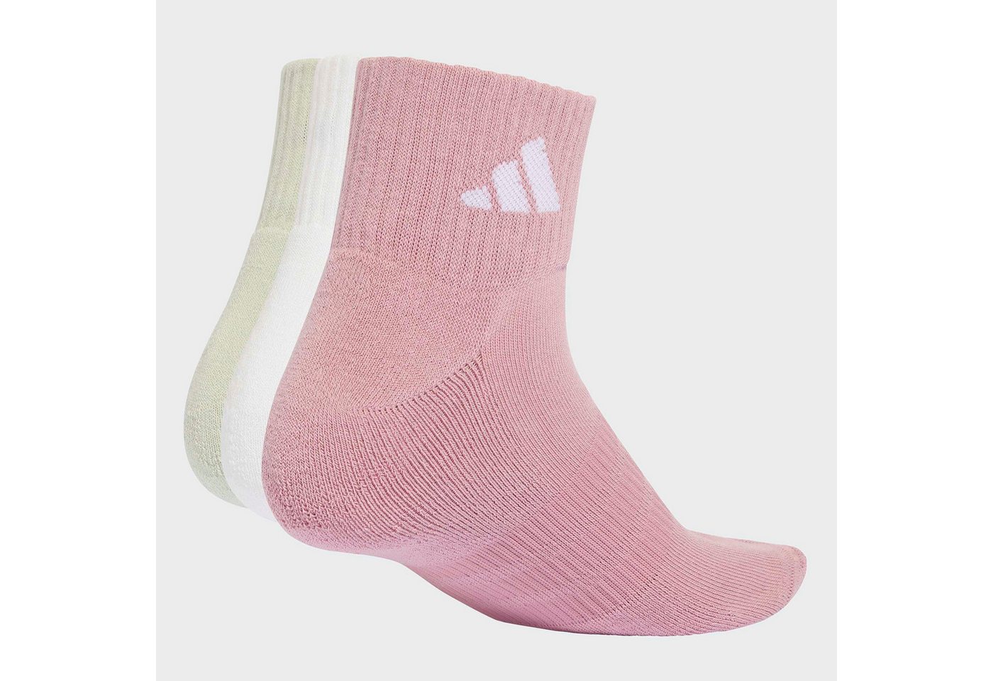 adidas Performance Sportsocken C ESS ANK 3P für Fitness und sportliche Aktivitäten, sportlicher Stil, 3er-Set