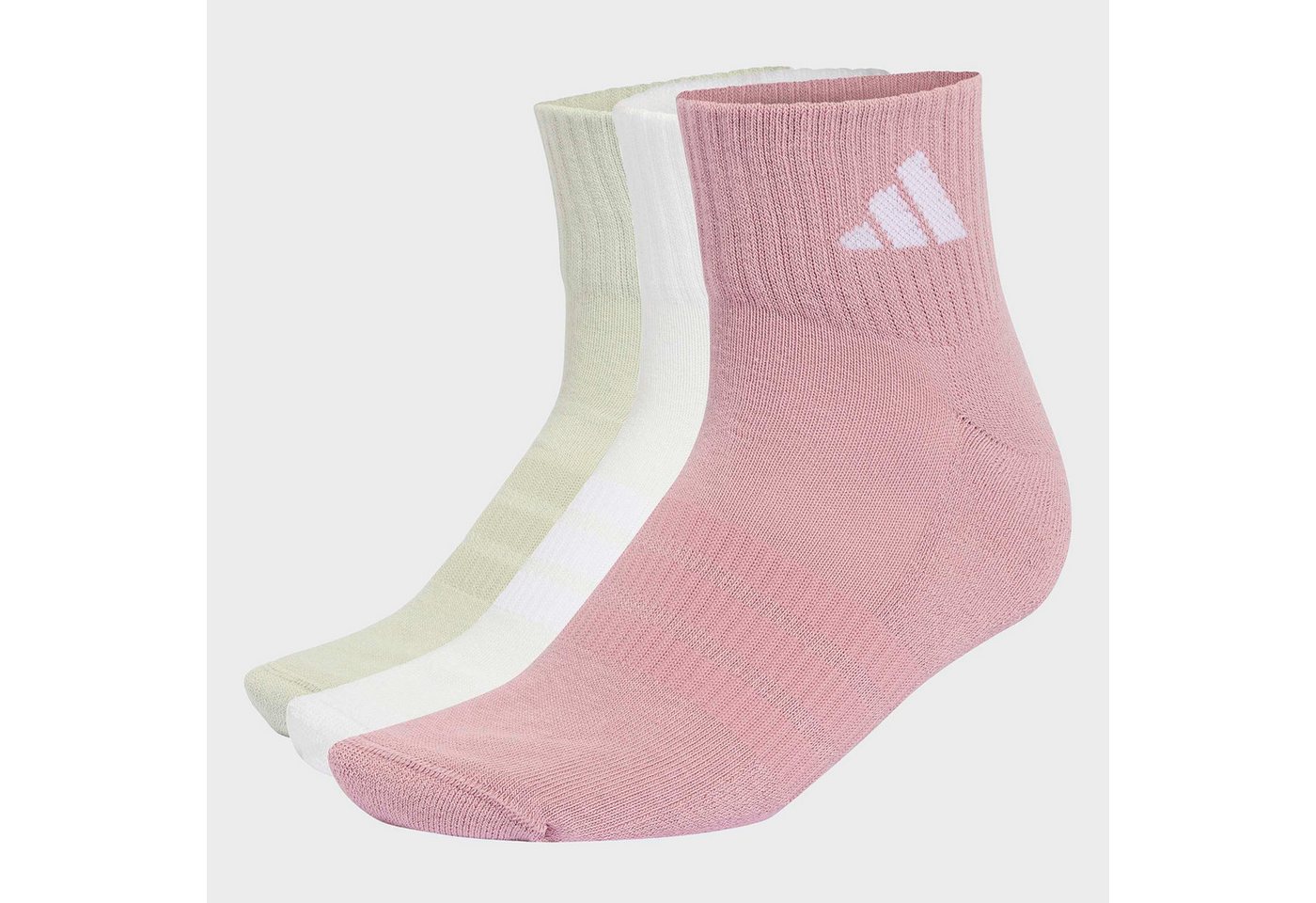 adidas Performance Sportsocken C ESS ANK 3P für Fitness und sportliche Aktivitäten, sportlicher Stil, 3er-Set Bild 3