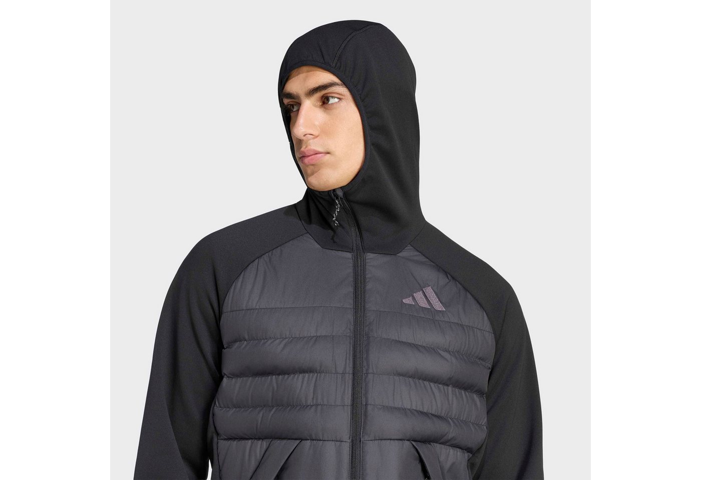 adidas TERREX Outdoorjacke MULTI CLIMA365, HYBRIDES DESIGN, KAPUZE hybrides Design, aus Polyester, mit Kapuze, wasserabweisend, winddicht Bild 2