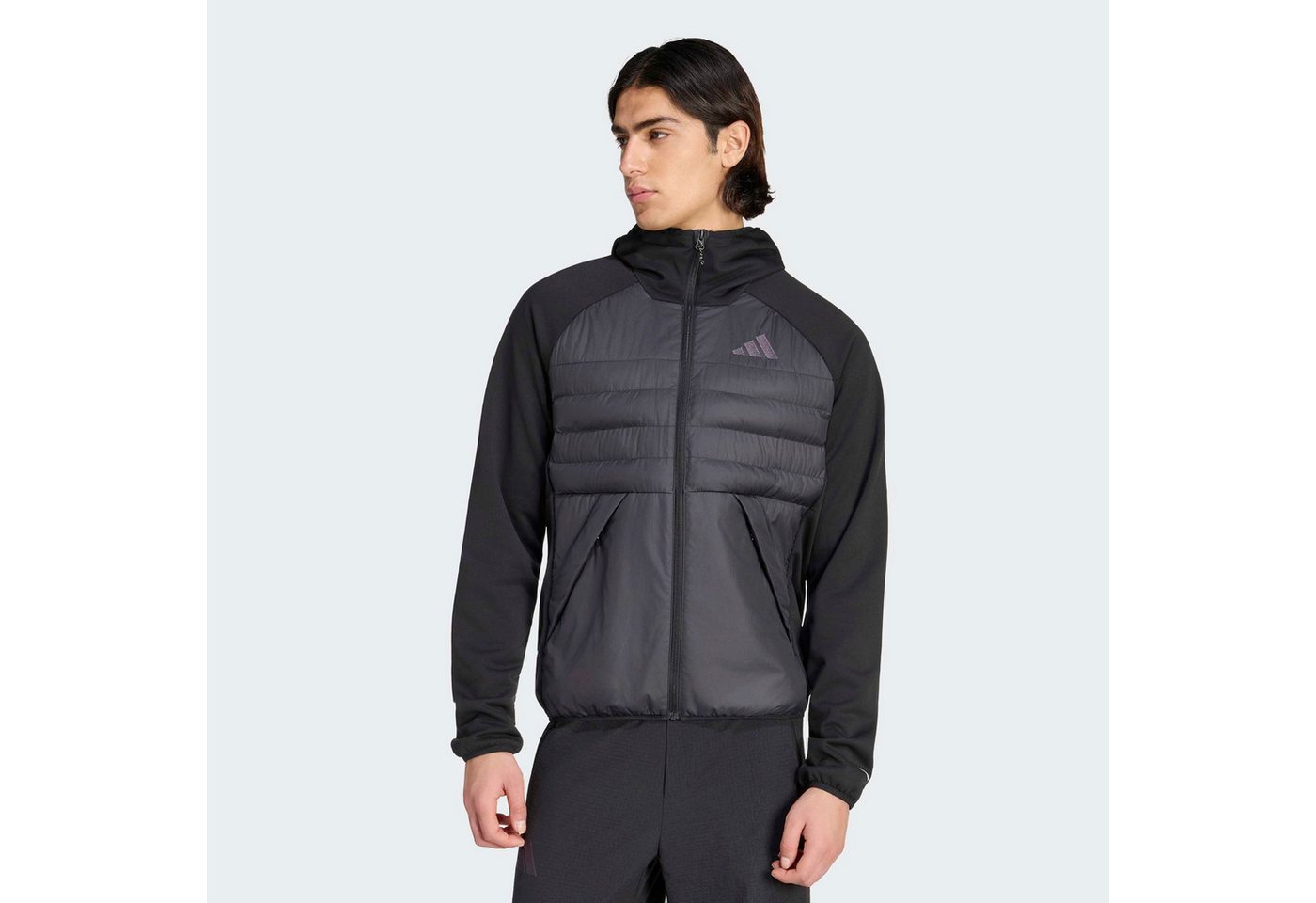 adidas TERREX Outdoorjacke MULTI CLIMA365, HYBRIDES DESIGN, KAPUZE hybrides Design, aus Polyester, mit Kapuze, wasserabweisend, winddicht Bild 3