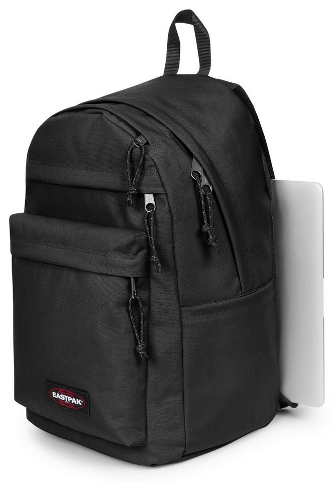 Eastpak Freizeitrucksack DAY PAK'R PRO Black, Unisex Schulrucksack, Daypack mit 16" Laptopfach für Schule und Uni