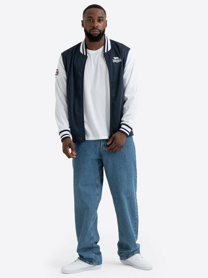 Lonsdale Trainingsjacke ELTHAM mit Reißverschluss, aus Polyester, normale Passform