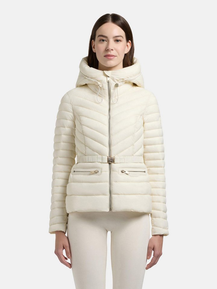 khujo Outdoorjacke Lorella Übergangsjacke mit Kapuze und Taillengürtel Bild 3