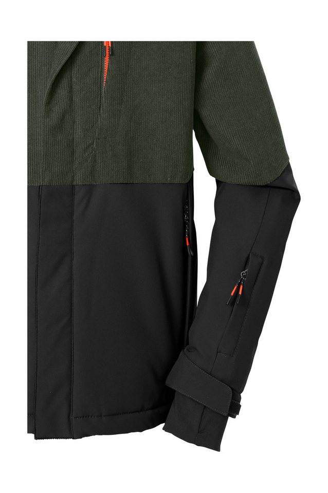 Killtec Skijacke KSW 219 BYS SKI JCKT Zweifarbig, wasserdicht, atmungsaktiv, verstellbare Kapuze Bild 2
