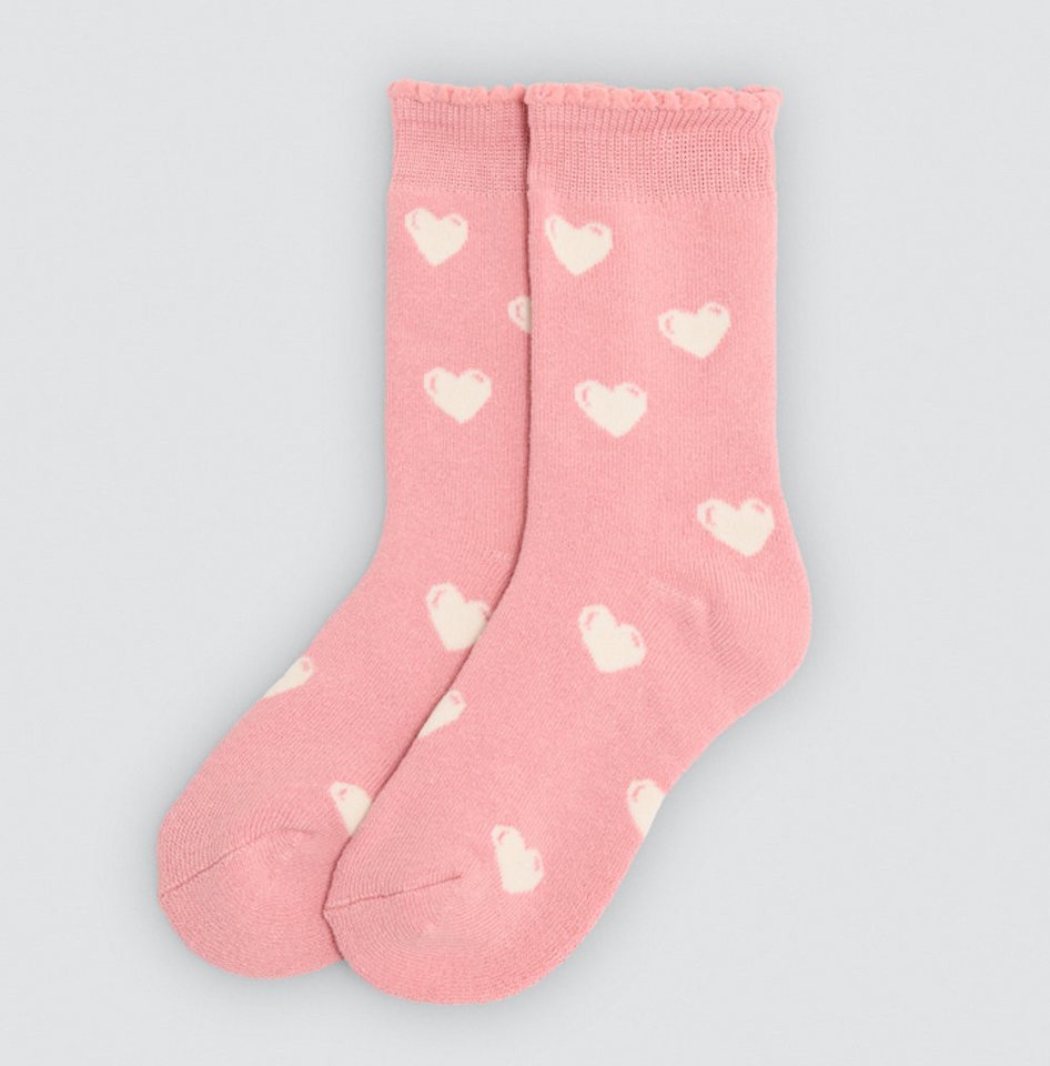 YSABEL MORA Thermosocken Ysabel Mora 3er Pack Mädchen Thermosocken Strümpfe Ringel Kirsche (3-Paar) Bild 4
