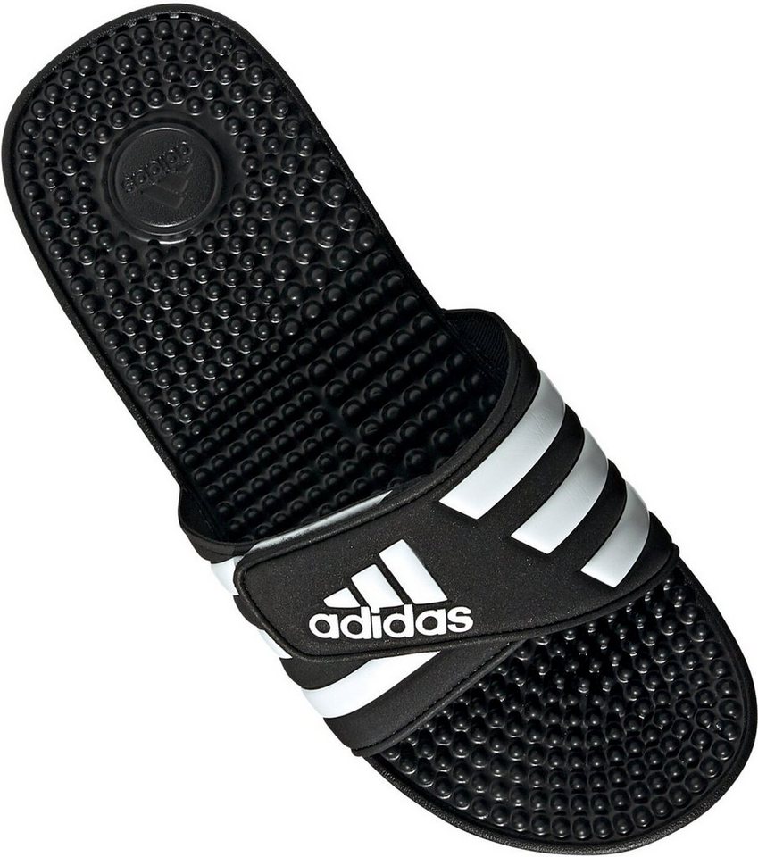 adidas Sportswear ADISSAGE CBLACK/FTWWHT/CBLACK Badeschuh Bild 2