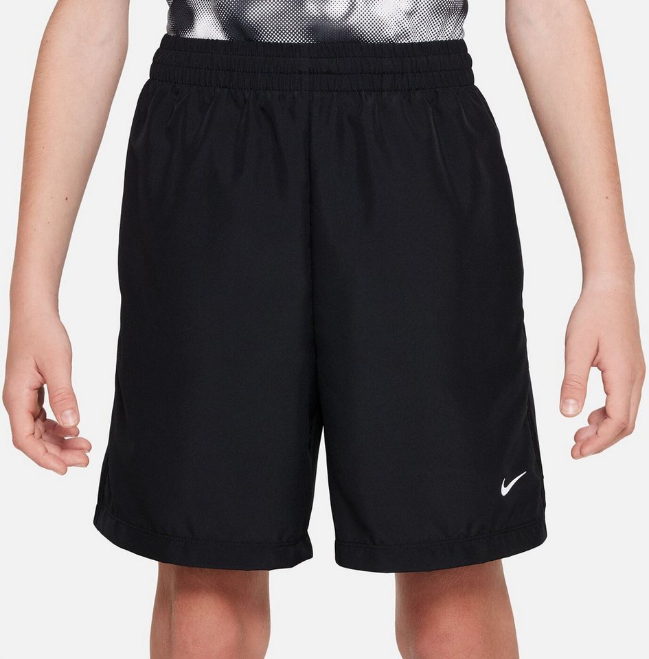 Nike Funktionsshorts B NK DF MULTI WVN SHORT BLACK/WHITE