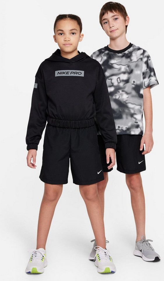 Nike Funktionsshorts B NK DF MULTI WVN SHORT BLACK/WHITE Bild 2