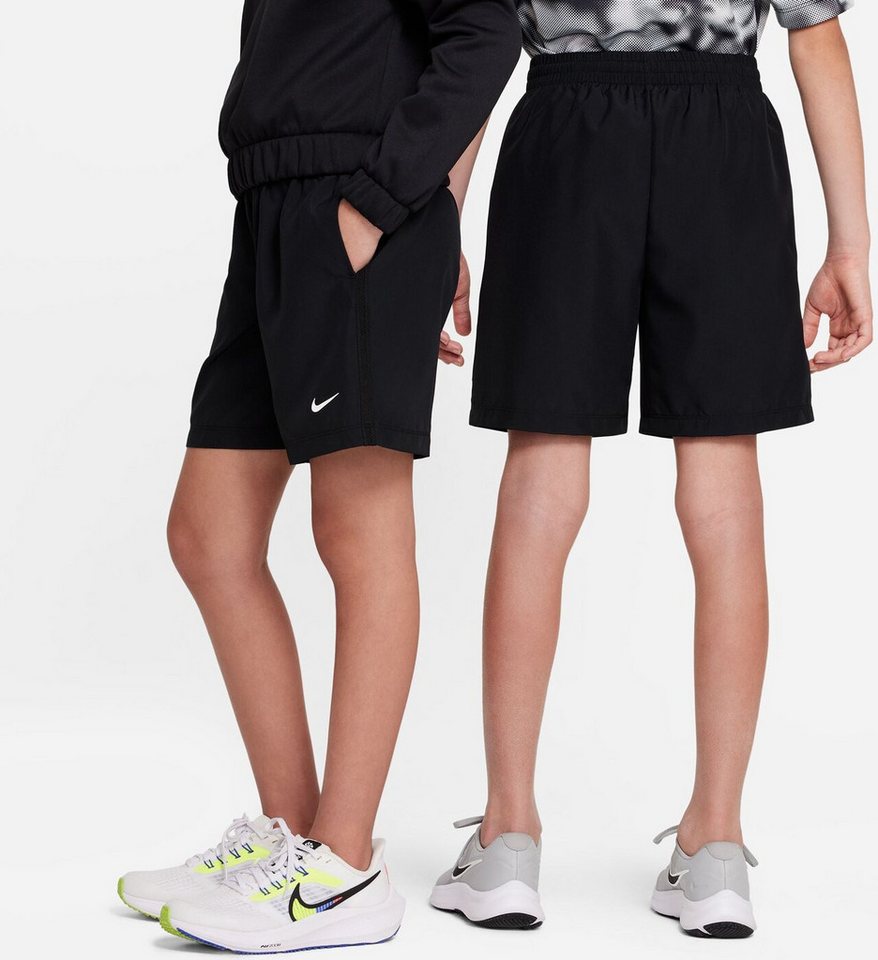 Nike Funktionsshorts B NK DF MULTI WVN SHORT BLACK/WHITE Bild 4
