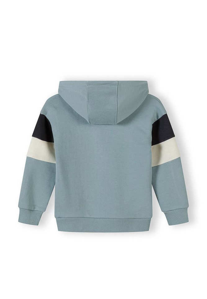 MINOTI Jogginganzug für Jungen, Trainingsanzug 2-tlg. mit Kapuze und Ärmelstreifen (Set, 2-tlg., Hoodie und Hose) Bild 5