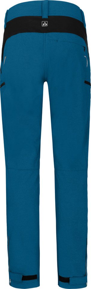 Bergson Fahrradhose VINA Damen 2in1 Radhose, mit gepolsterter Innenhose, Normalgrößen, Saphir Bild 3