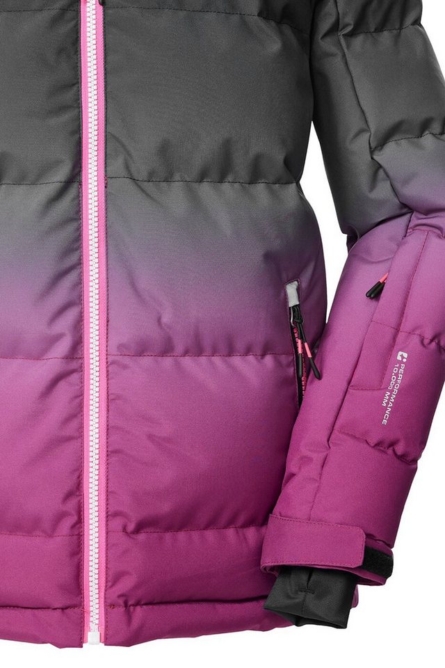 Killtec Skijacke KSW 330 GRLS SKI QLTD JCKT dunkel himbeere Bild 3