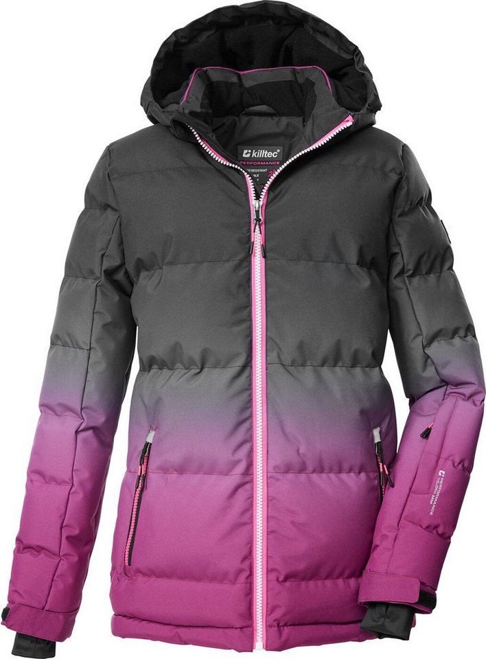 Killtec Skijacke KSW 330 GRLS SKI QLTD JCKT dunkel himbeere Bild 4