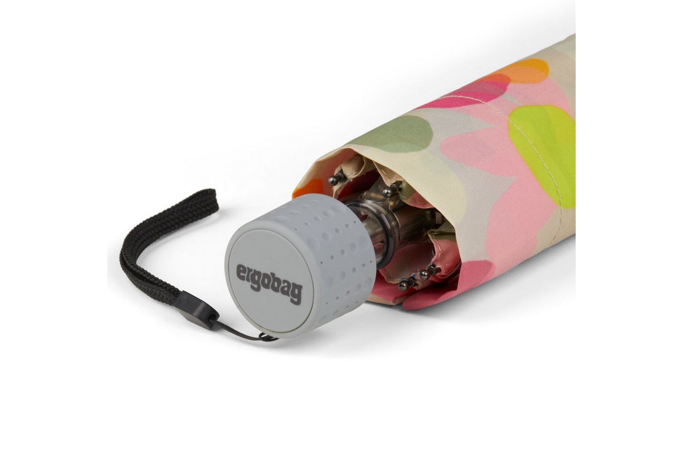 ergobag Schulranzen Regenschirm Flower PowBär (1 Stück), Regenschutz, Taschenschirm, Kinderschirm Bild 3