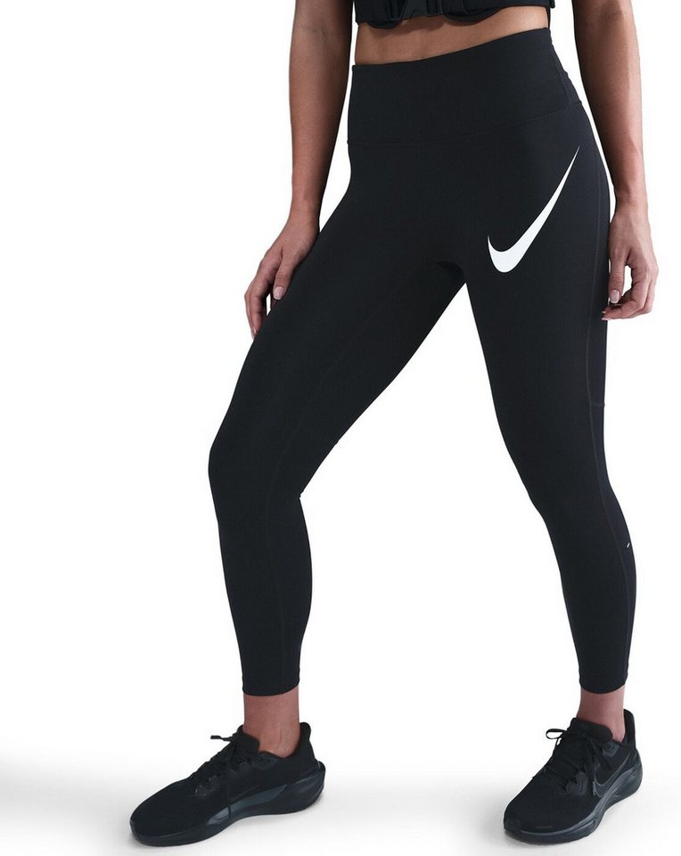 Nike Laufhose W NK DF TEMPO HR 7/8 TGT SWHBR BLACK/REFLECTIVE SILV/WHITE Bild 5