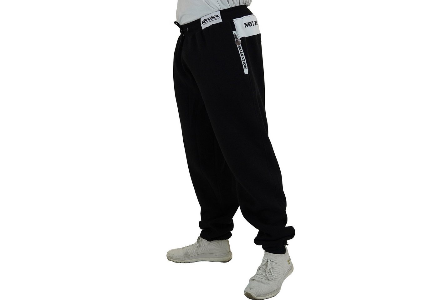 BRACHIAL THE LIFESTYLE COMPANY Sporthose Brachial Sporthose "Rude" schwarz Bild 3