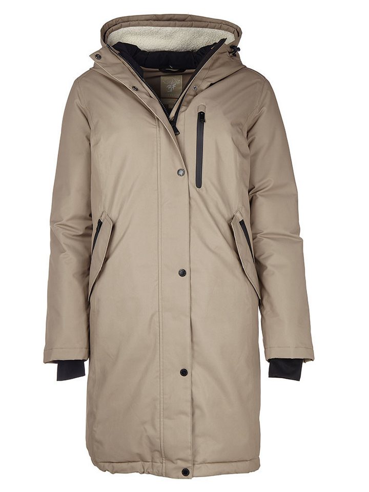 BLUE FLAME Funktionsmantel 66745 Damen Funktionsjacke mit Pongee-Futter - Wasserdichte Outdoor-Jacke