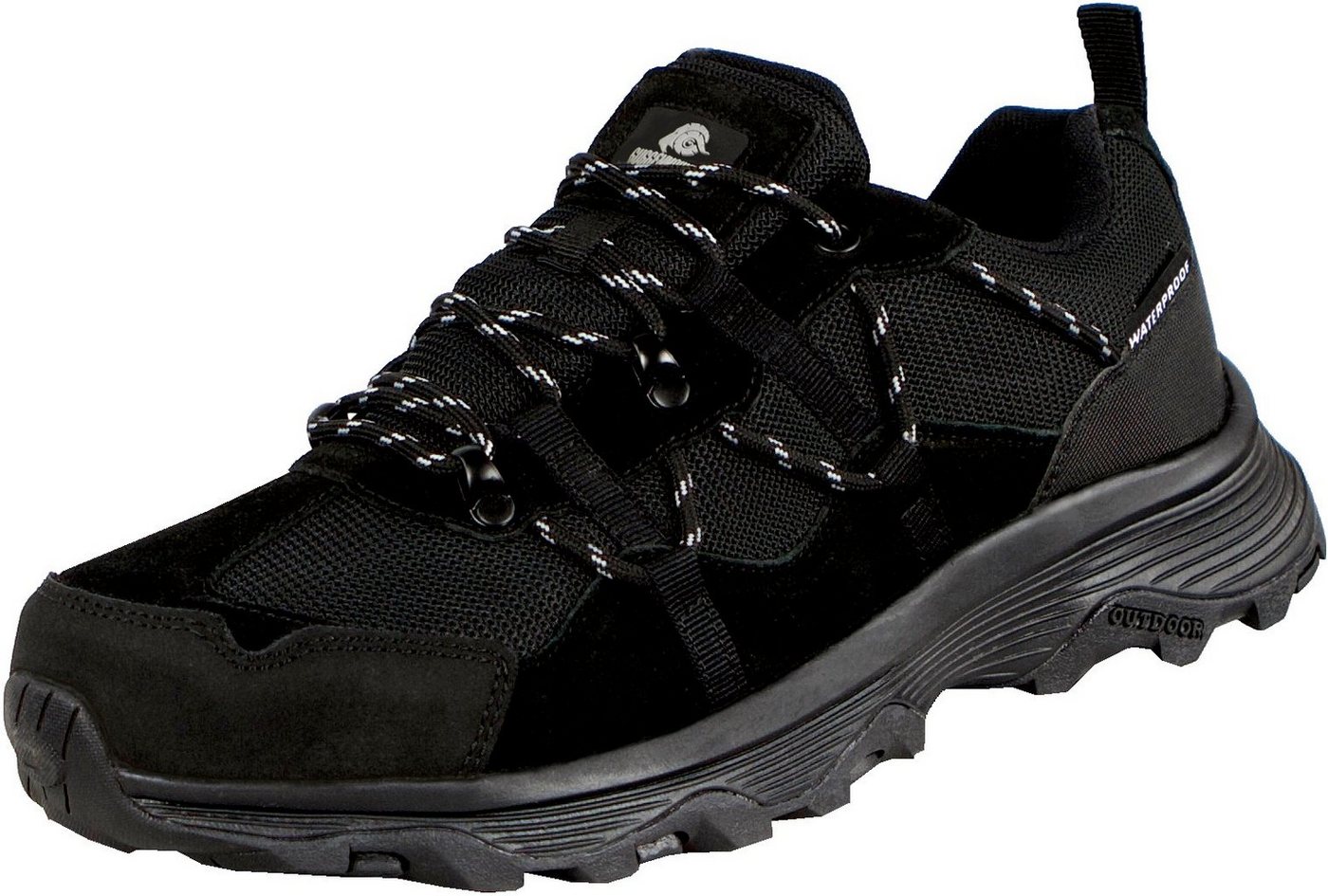 GUGGEN Mountain Herren Wanderschuh Trekkingschuhe Männer Wanderschuhe T029v2 Wanderschuh Walkingschuhe Outdoorschuhe Wildleder Echtleder Leder wasserdicht Bild 3