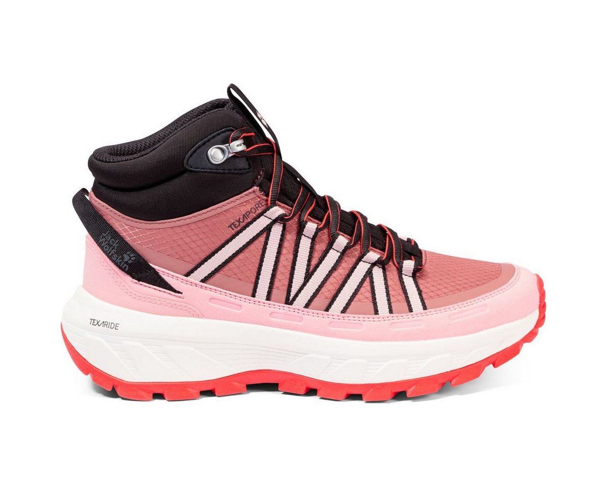 Jack Wolfskin Wild Hike Texapore Mid W Hikingschuh Wasserdichter Damen-Wanderschuh mit EVA-Dämpfung und griffiger Sohle Bild 2