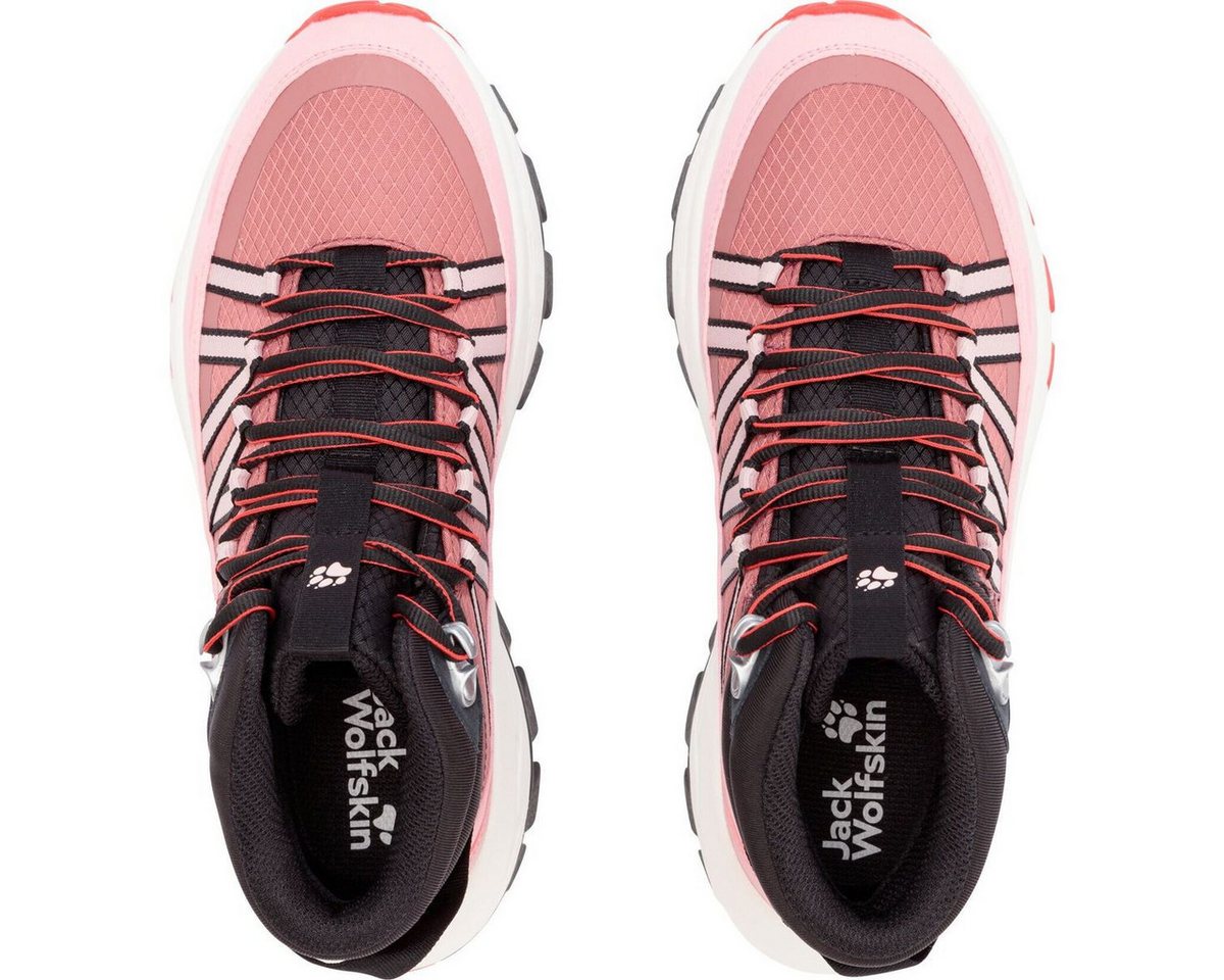 Jack Wolfskin Wild Hike Texapore Mid W Hikingschuh Wasserdichter Damen-Wanderschuh mit EVA-Dämpfung und griffiger Sohle Bild 3