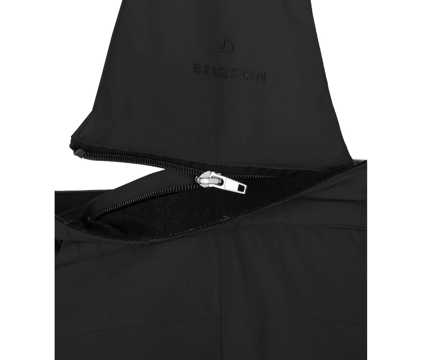 Bergson Skihose PELLY MAXI Kinder Skihose, wattiert, 20000 mm Wassersäule, Normalgrößen, schwarz Bild 5