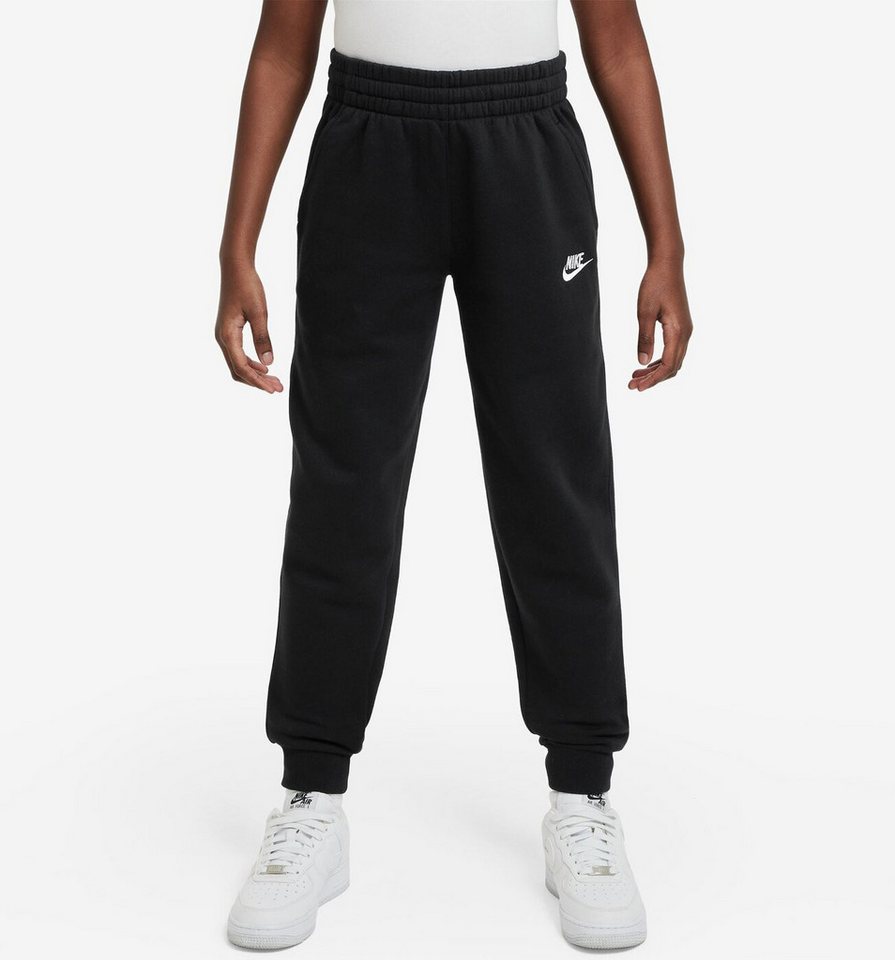 Nike Sporthose K NSW CLUB FLC JGGR LBR BLACK/WHITE Bild 4