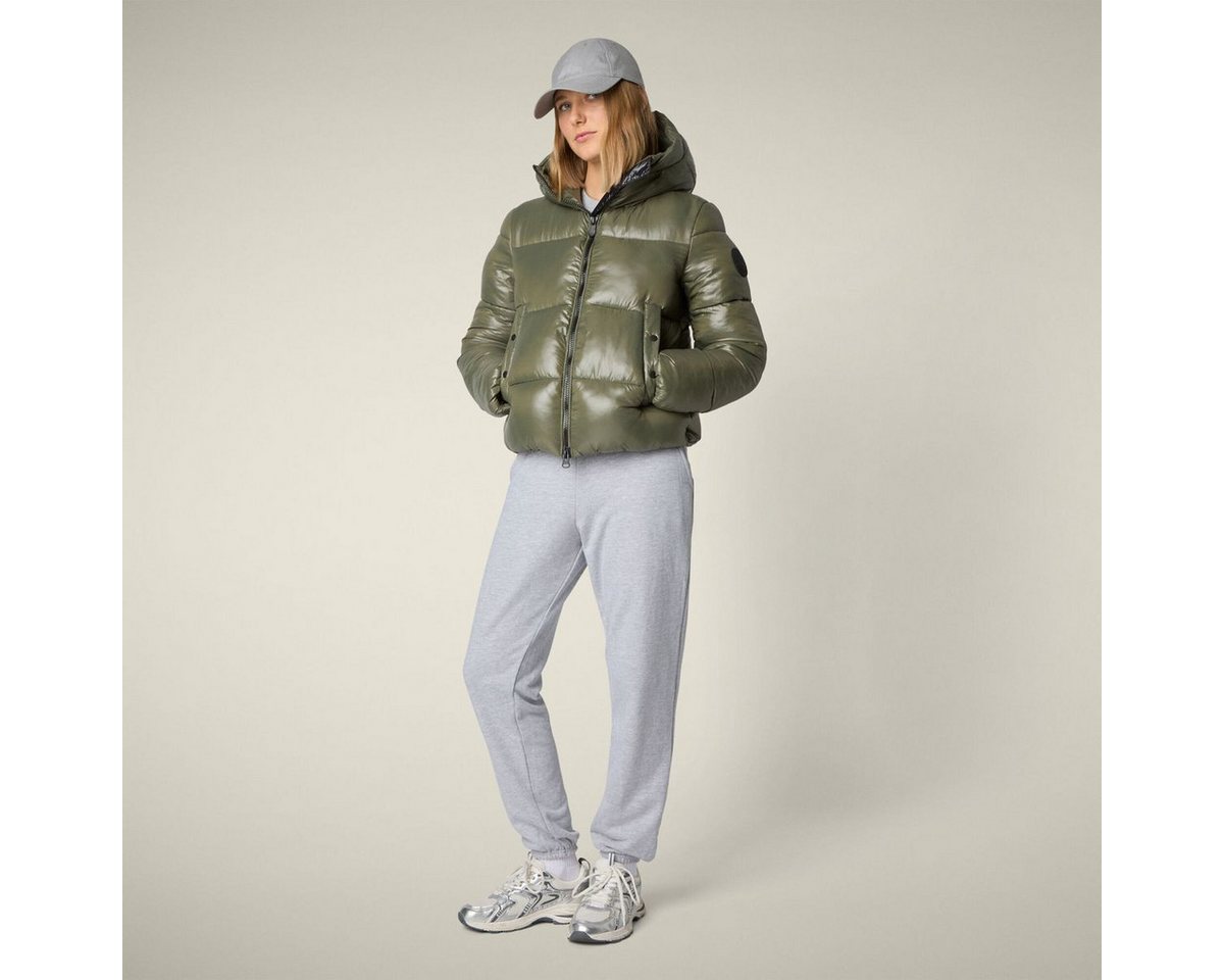 SAVE THE DUCK Outdoorjacke Biddy Stilvolle Damen-Steppjacke mit glänzendem Finish und tierfreier Bild 2
