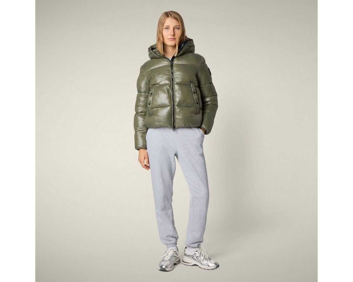 SAVE THE DUCK Outdoorjacke Biddy Stilvolle Damen-Steppjacke mit glänzendem Finish und tierfreier Bild 4