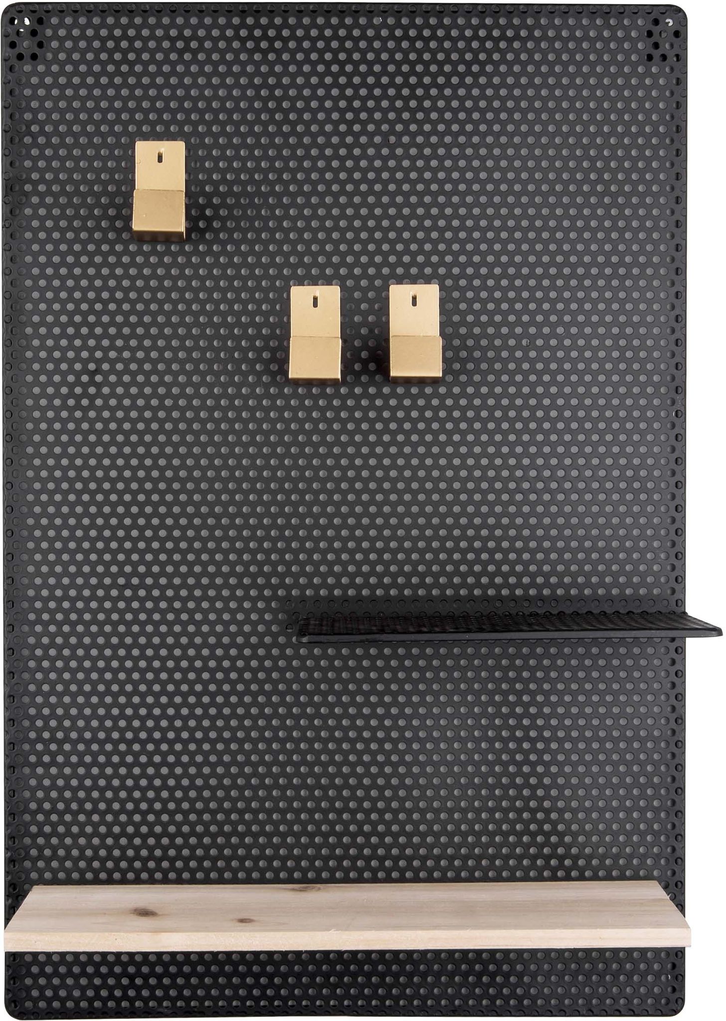 Memotafel Mit Bretter Aus Metall "perky