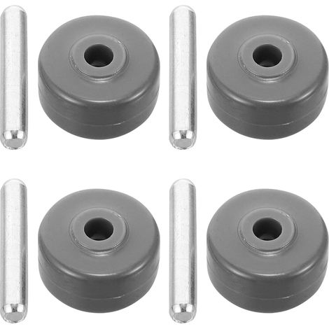 4 Pièces Roulettes Silencieuses Pour Brosse Sol Aspirateur Kit Compatible