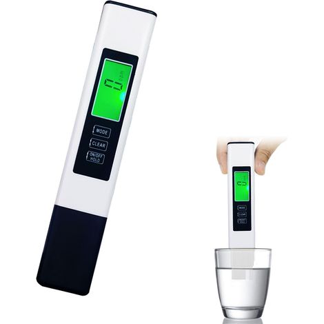 Testeur D'Eau Numérique Tds 4 En 1 - Précis Et Fiable, Tds, Ec Et Température (°c, °f) - 0-9990 Ppm - Test Professionnel Pour L'Eau Potable