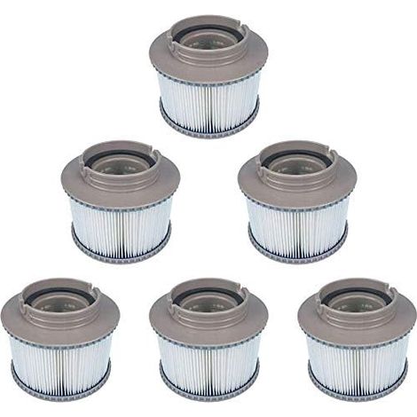 Lot De 6 Filtres De Rechange Pour Mspa Fd2089, Cartouche De Filtre Pour Piscine, Et Spas