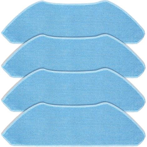 Chiffon De Nettoyage Accessoires Pour Lefant M1 / M2 / M2 Pro / M2s / M2s Pro / M2 Plus/ U180/ Pour Okp K8 De Rechange Pour Aspirateur Robot,serpillières En Microfibre Douce -4 Pièces