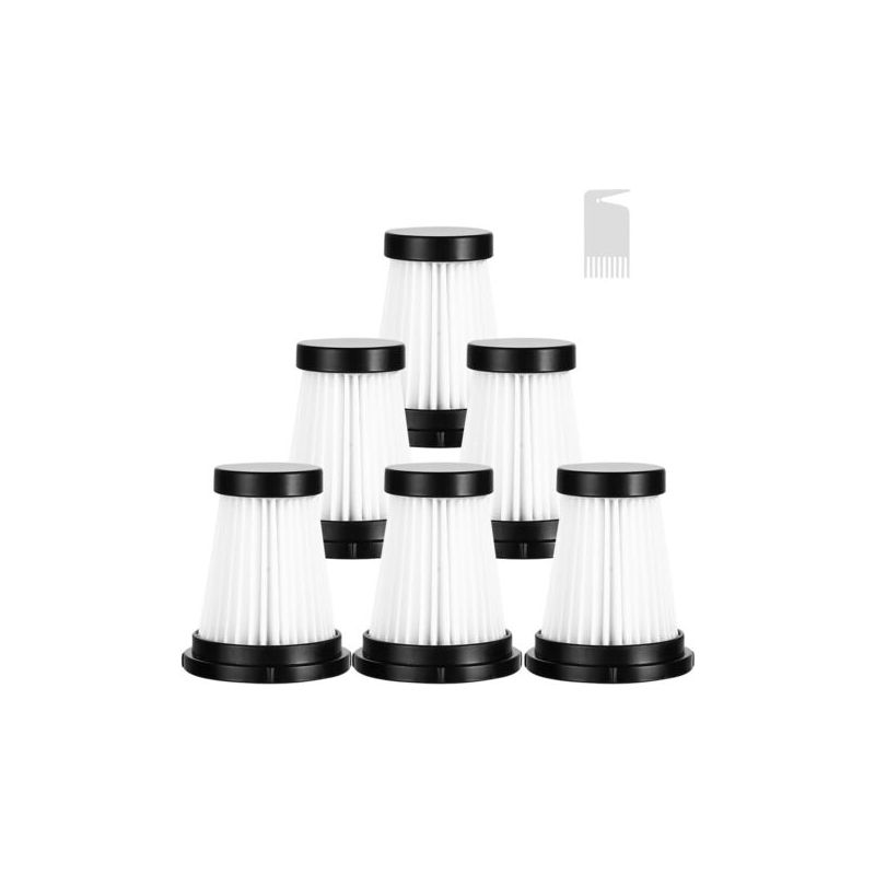 Ersatz-hepa-filter Und 1 Reinigungsbürste Für Moosoo K12, K12 Pro, K13 Akku-staubsauger Und Genius Invictus One 1.0 X7/2.0 Handstaubsauger Zubehör.