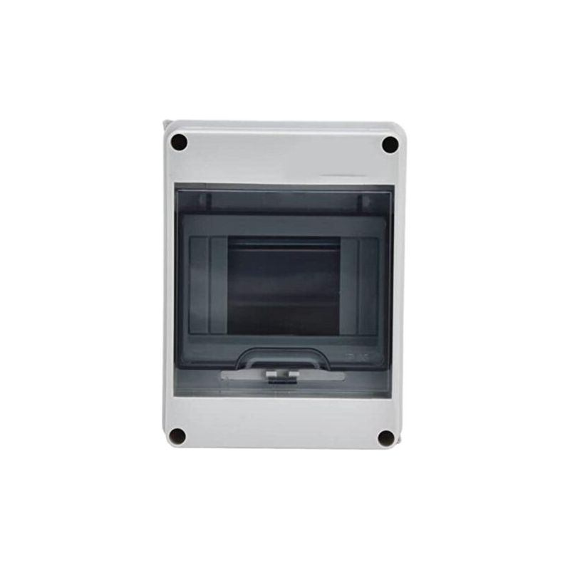 Ip65 Wasserdichter Außenverteilerkasten, 5 Module, Abs-kunststoffoberfläche, Wasserdichter Außenverteilerkasten, Schaltschrank, Modulare Anschlussdose (5-fach)