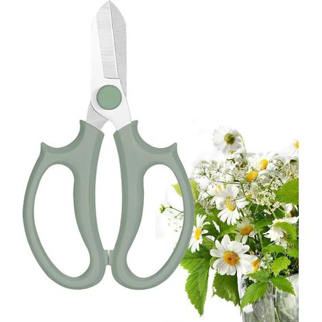 Heavy-duty Pruner For Flowers, Branches And Leaves, Garden Flower Shears, Premium Thickened Stainless Steel Floral Scissors