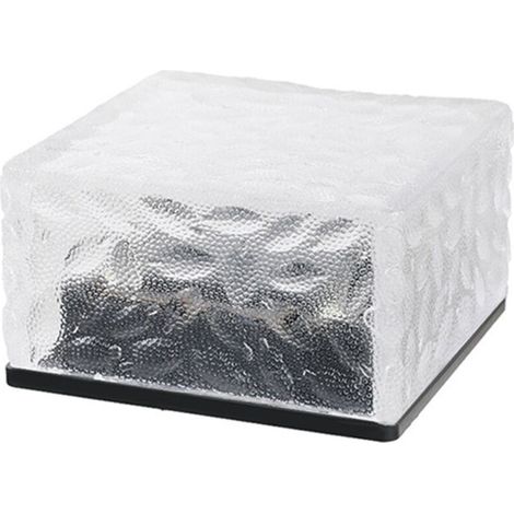 Ice Brick Garden Light, Solar Ice Brick Light, Warm Light, 10010050mm