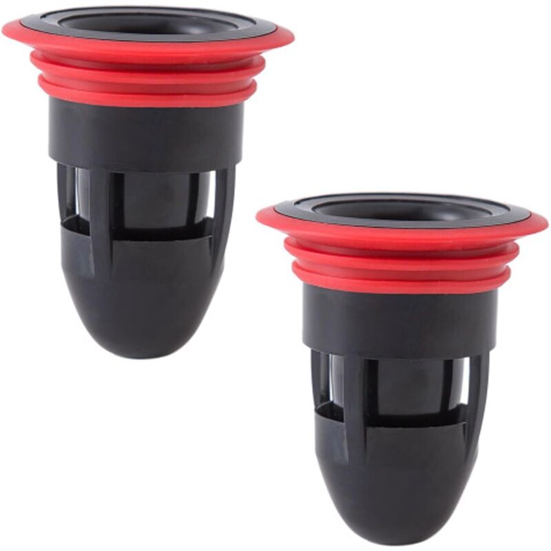 2pcs Bouchon Anti-odeur Pour Égout Douche Drain De Plancher Évacuation Drain De Sol Anti Refoulemen Bonde D'Évacuation Douche Clapet Anti-retour Anti-odeur De Sol Déodorant 41-50mm
