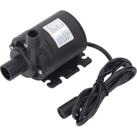 Pompe Submersible 200 Gph (800 L/h) Silencieuse Pour Fontaine, Bassin Et Aquarium - Hauteur De Refoulement : 5 Mètres - 24 V Cc