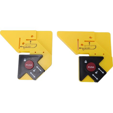 Outil Auxiliaire De Coupe En Biseau Pour Moulures Décoratives, Portable Et Pratique (lot De 2)